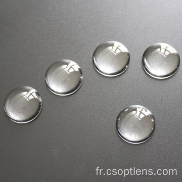 Lentille UV à double convex UV de 12 mm de diamètre